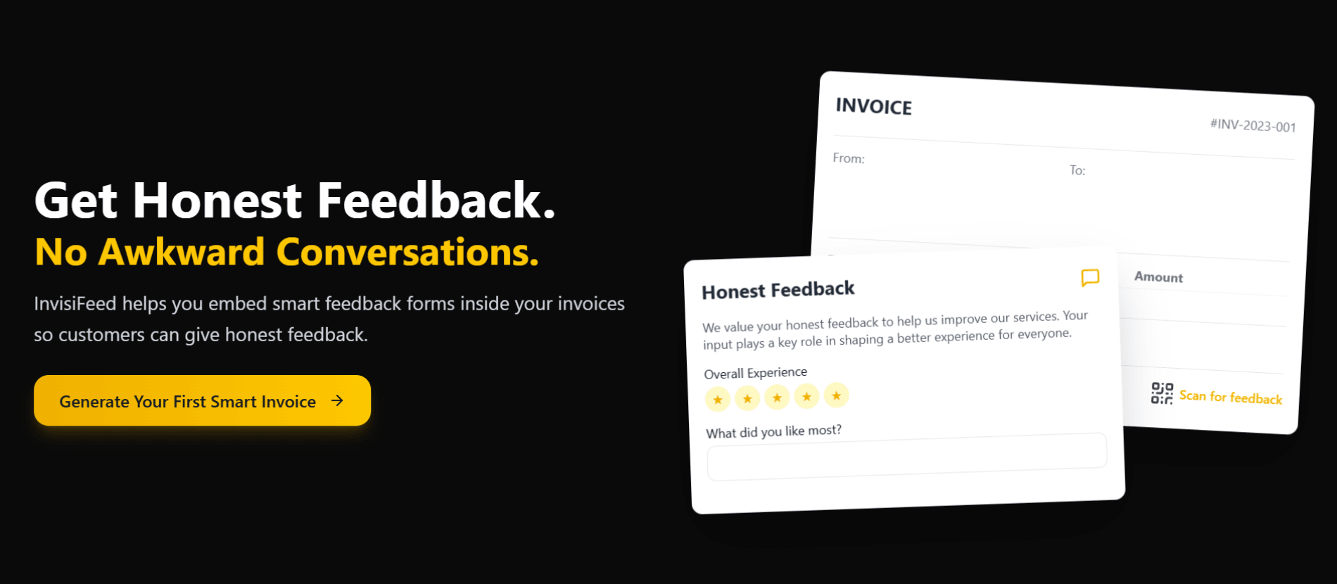 InvisiFeed project screenshot